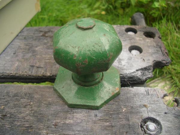 Antique KENRICK cast iron door handle