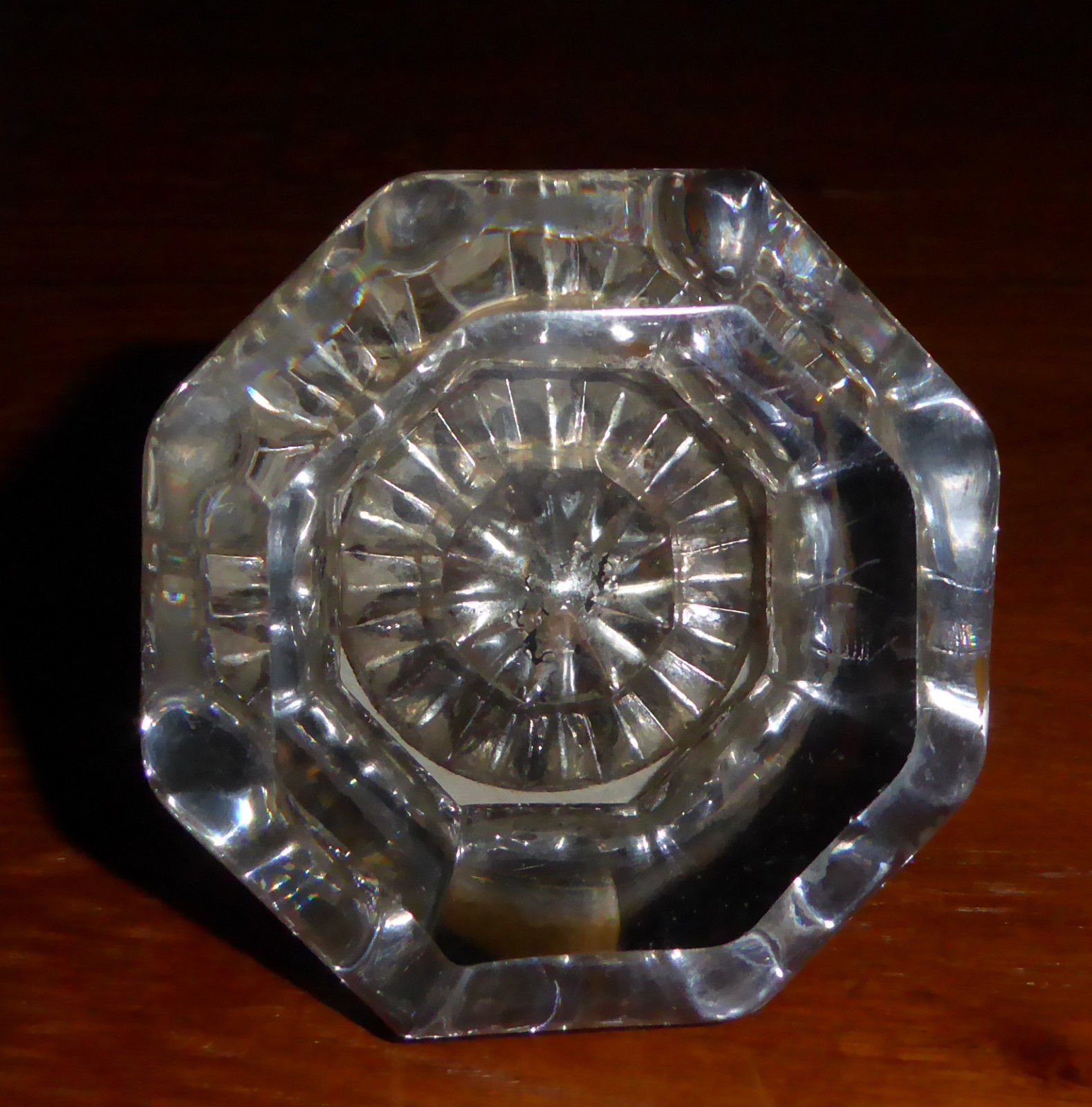 Vintage Large Glass Door Knob