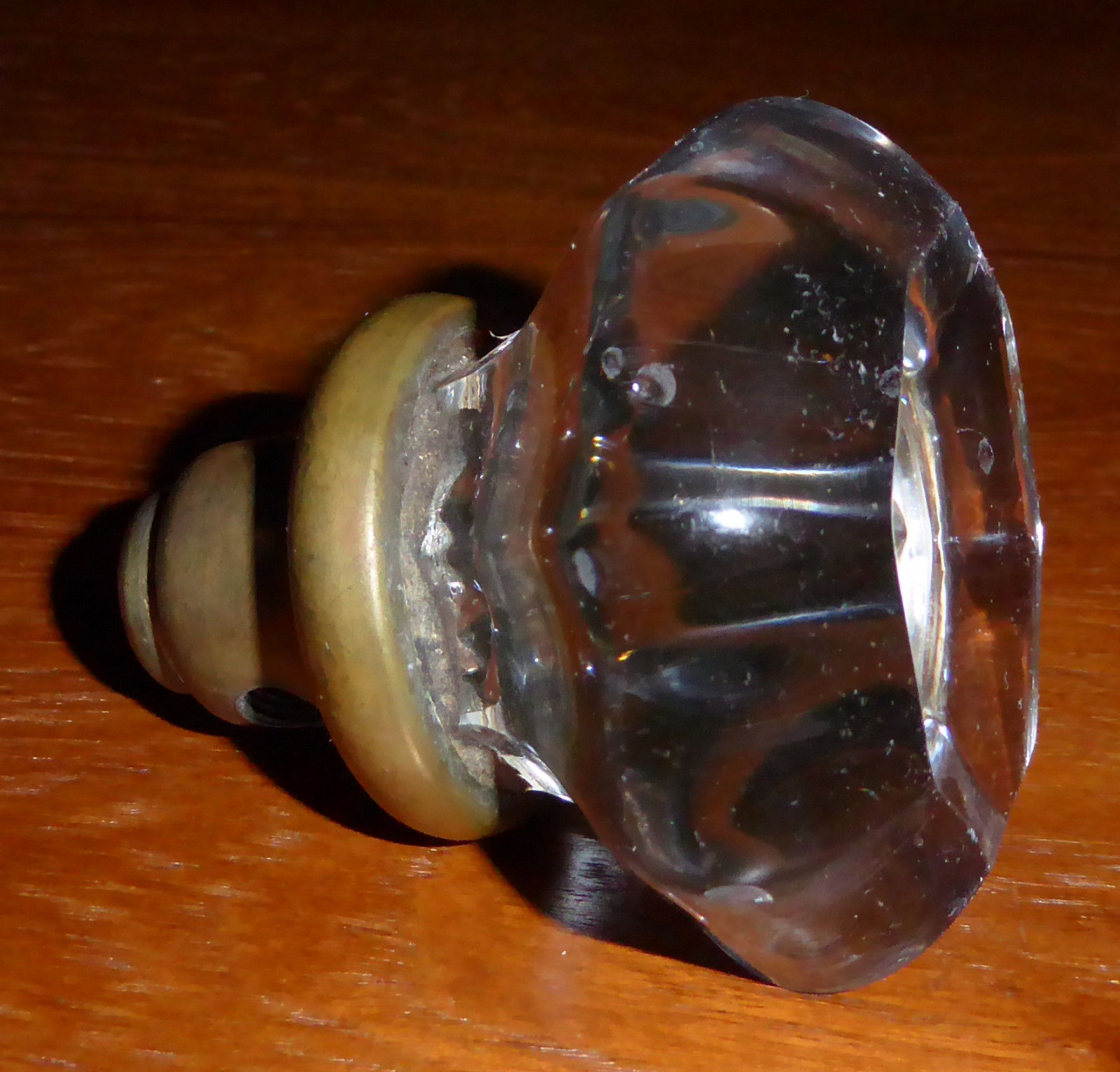 Vintage Large Glass Door Knob