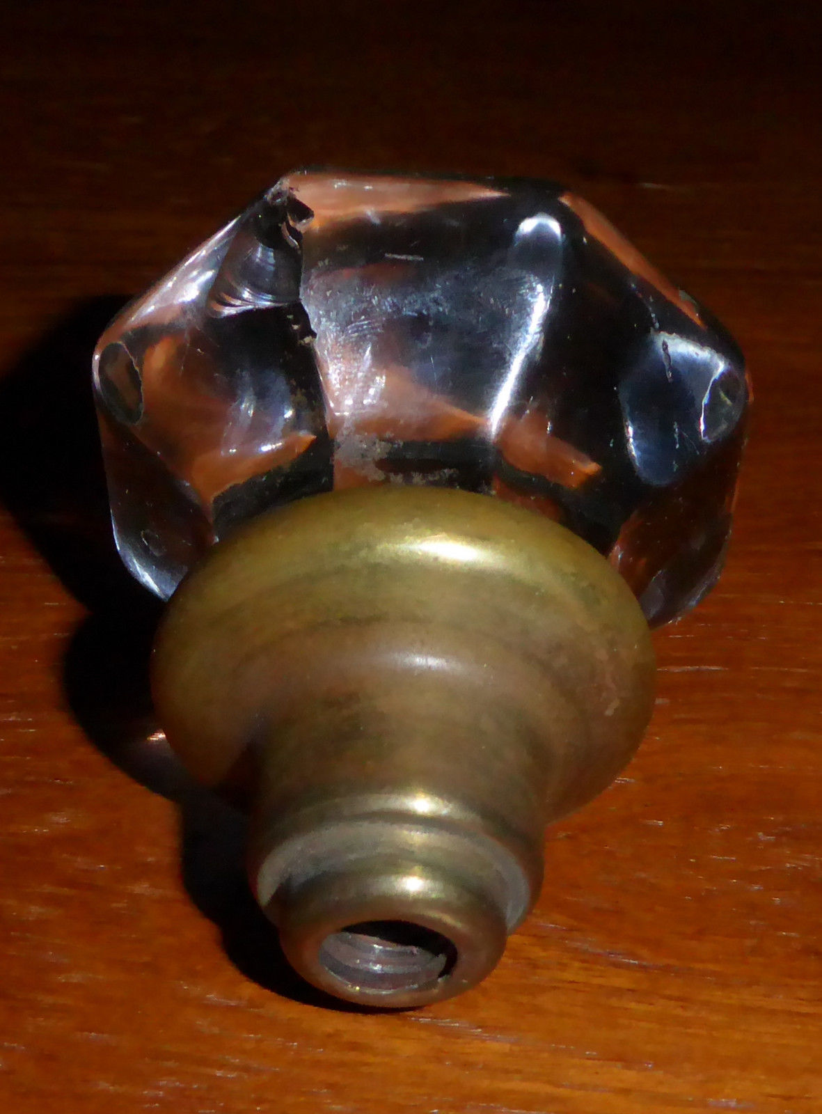 Vintage Large Glass Door Knob