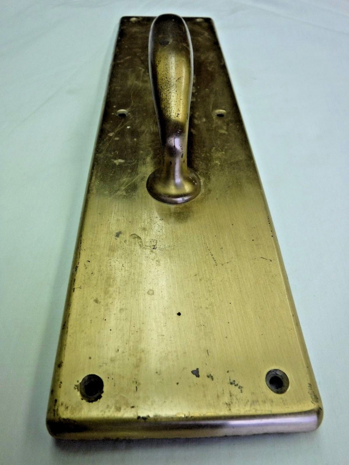 Antique Solid Brass Door Pull by Russwin