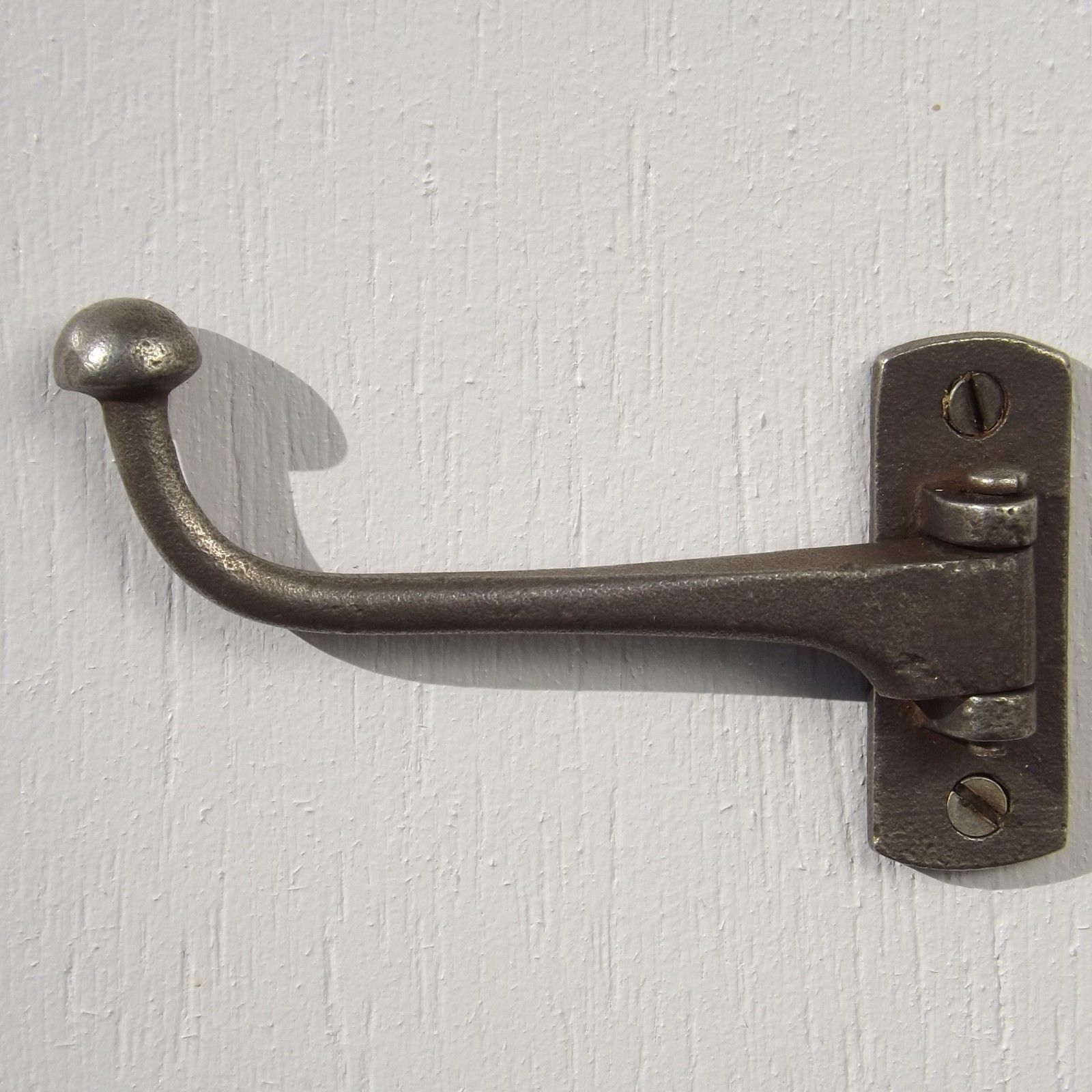 Cast Iron SWIVEL Coat HOOK, Vintage Period look. Antique Finish