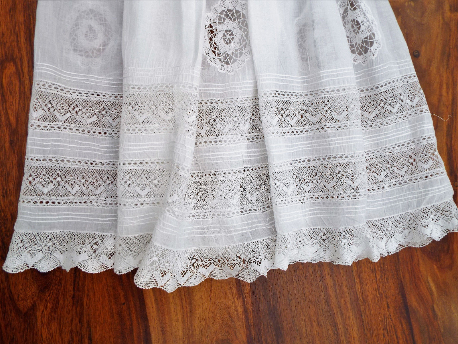 VINTAGE LACE/LAWN/EMBROIDERED BABY DRESS