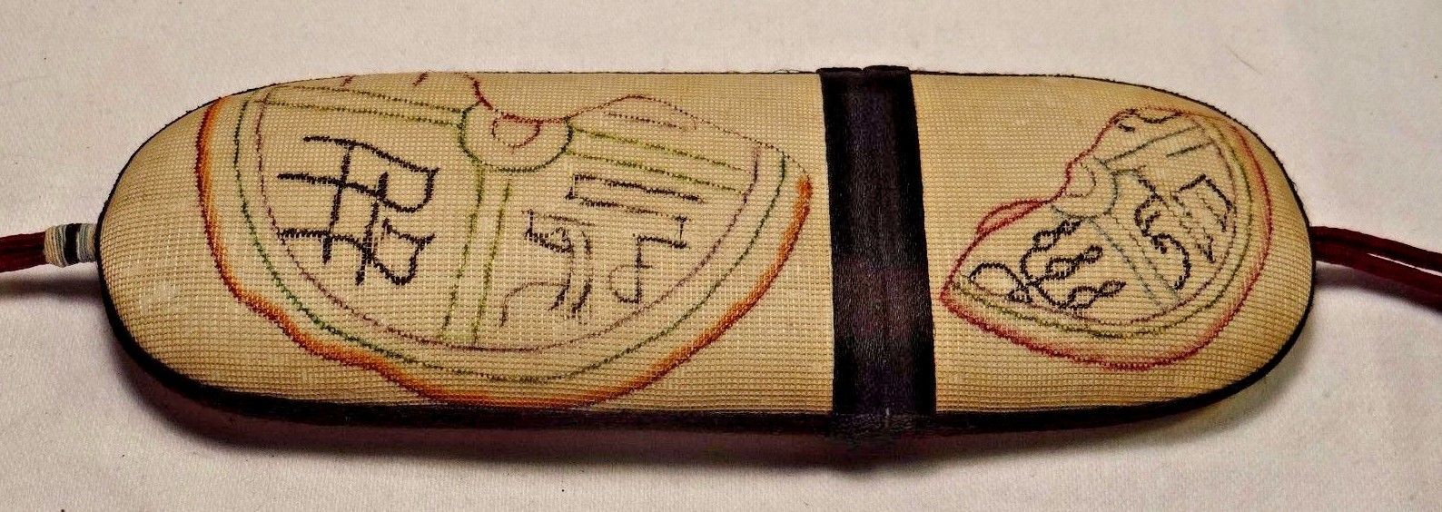 19th Century Qing [Ching] Dynasty Chinese Painted Silk Gauze Classes Case