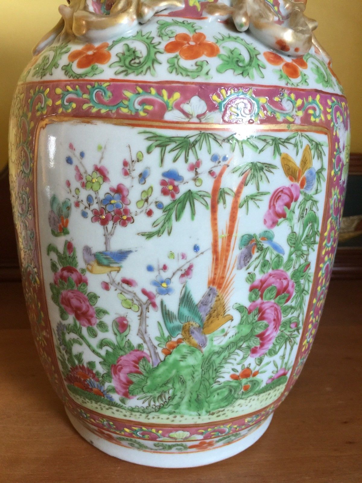 Large Antique Chinese Porcelain Vase