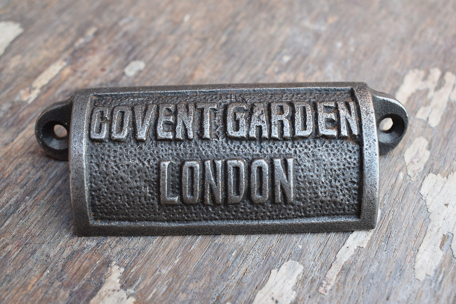 12 Old Vintage Industrial Style Covent Garden Cup Handles drawer pulls knob