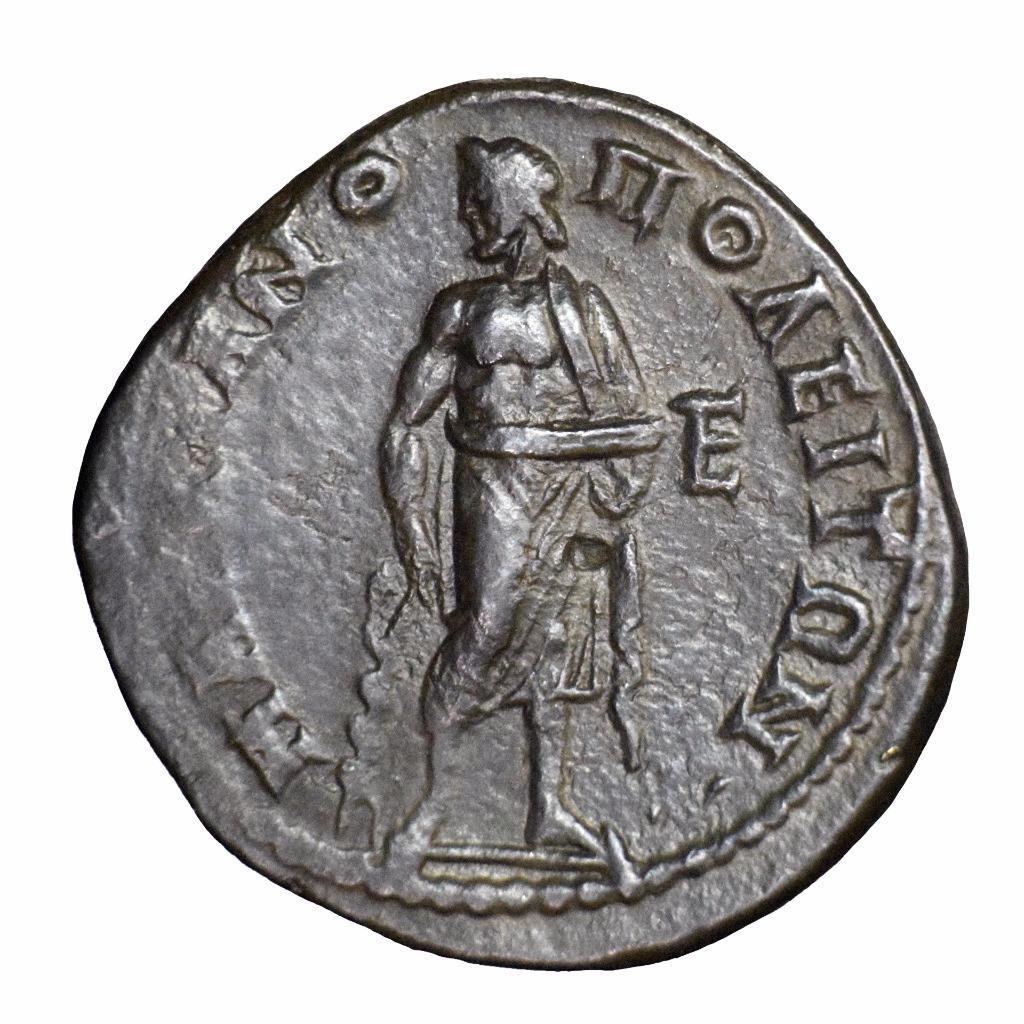 Moesia; Marcianopolis; Phillip II provenanced AE Pentassarion with Asclepius