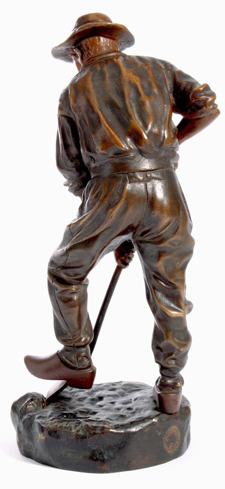 BRONZE FIGURE BY JEAN GARNIER (FRENCH, 1853-1910). Lot 434