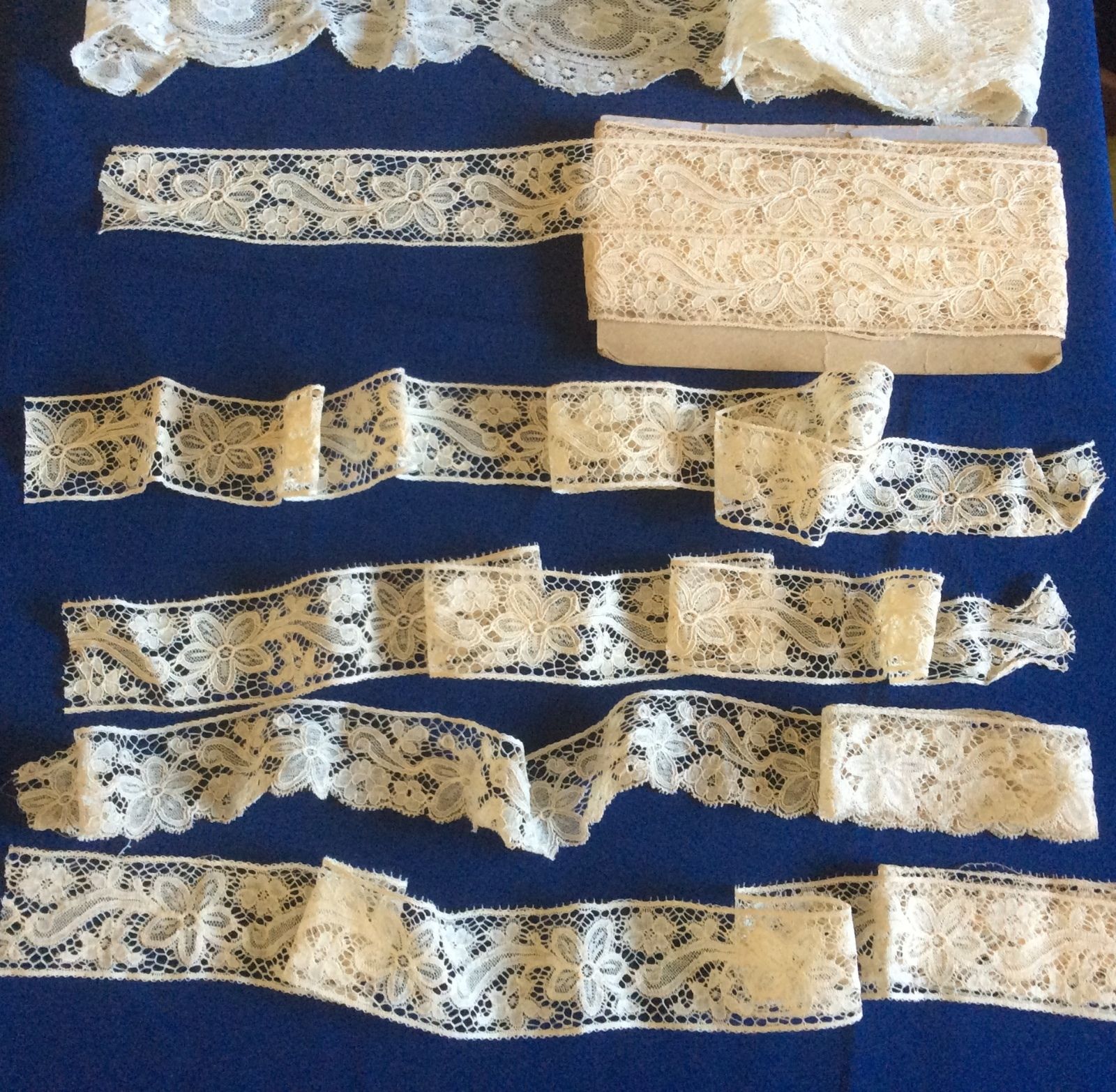 Yards of Vintage Valenciennes Lace Trim and Edging*Gorgeous !