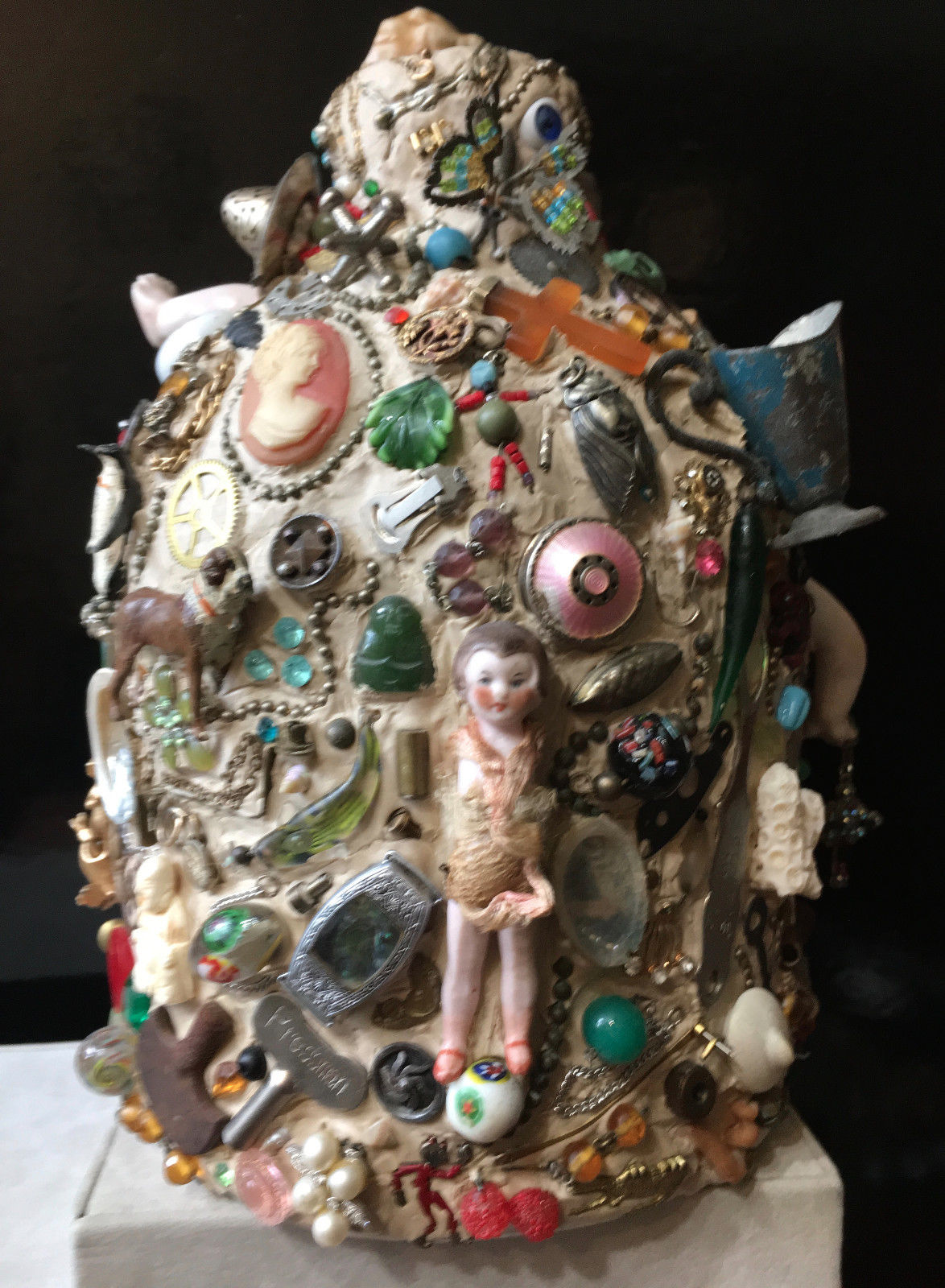 Memory Jug - As A Contempory Folk  Art Form