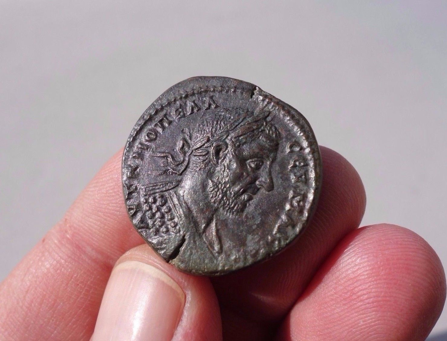 Macrinus 217 AD.provincial solid coin - Moesia Inferior, Nicopolis ad Istrum, Ma