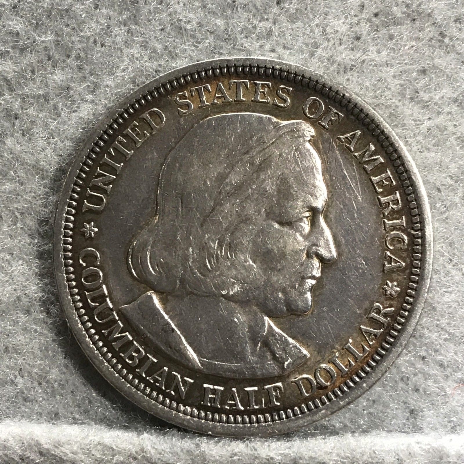 1893 U.S. Columbian Expo Commemorative Half Dollar