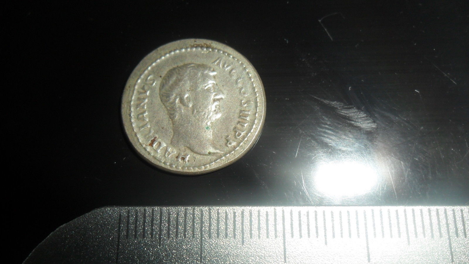 ROMAN - HADRIAN AR DENARIUS  REV  PIETAS AVG