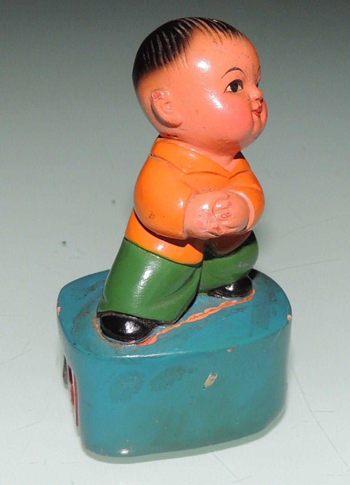 Vintage Chinese Pencil Sharpener Chinese child doll made in china