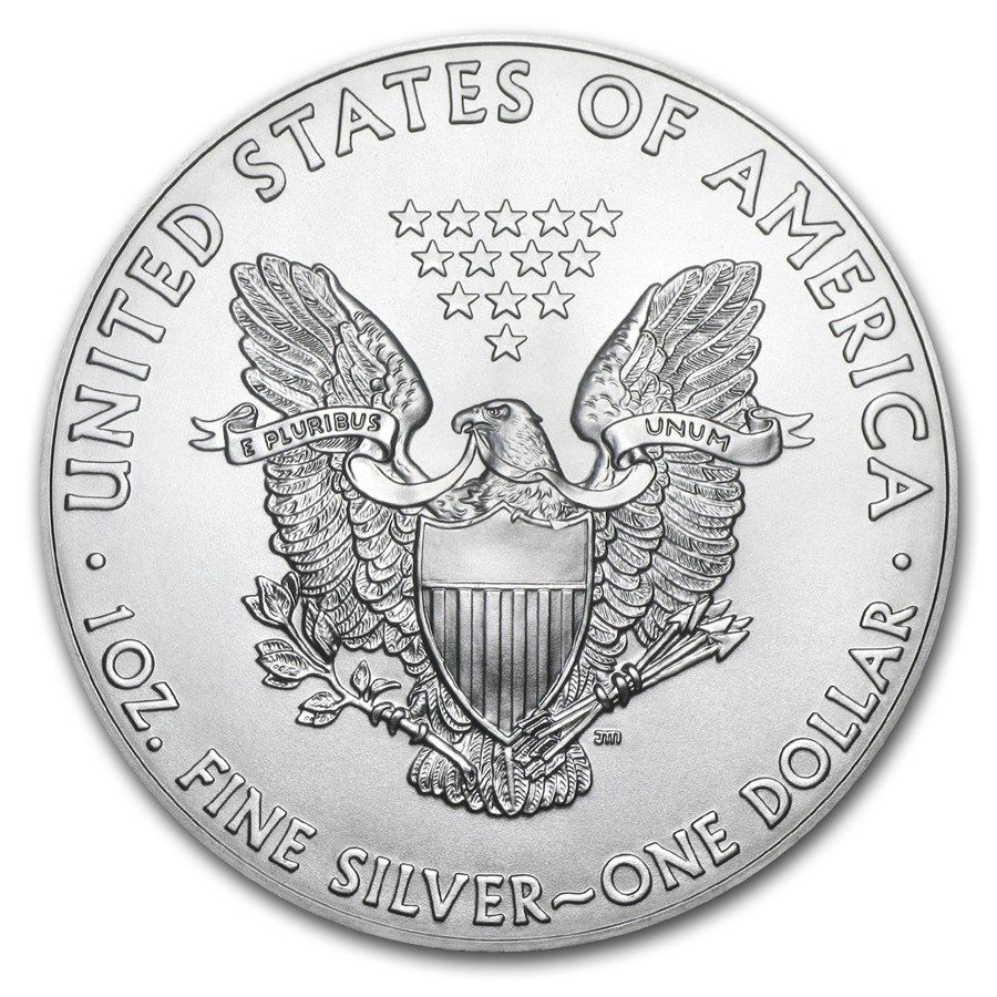 Piece argent silver Eagle 2017 1 dollar 1 once argent pur silver coin USA