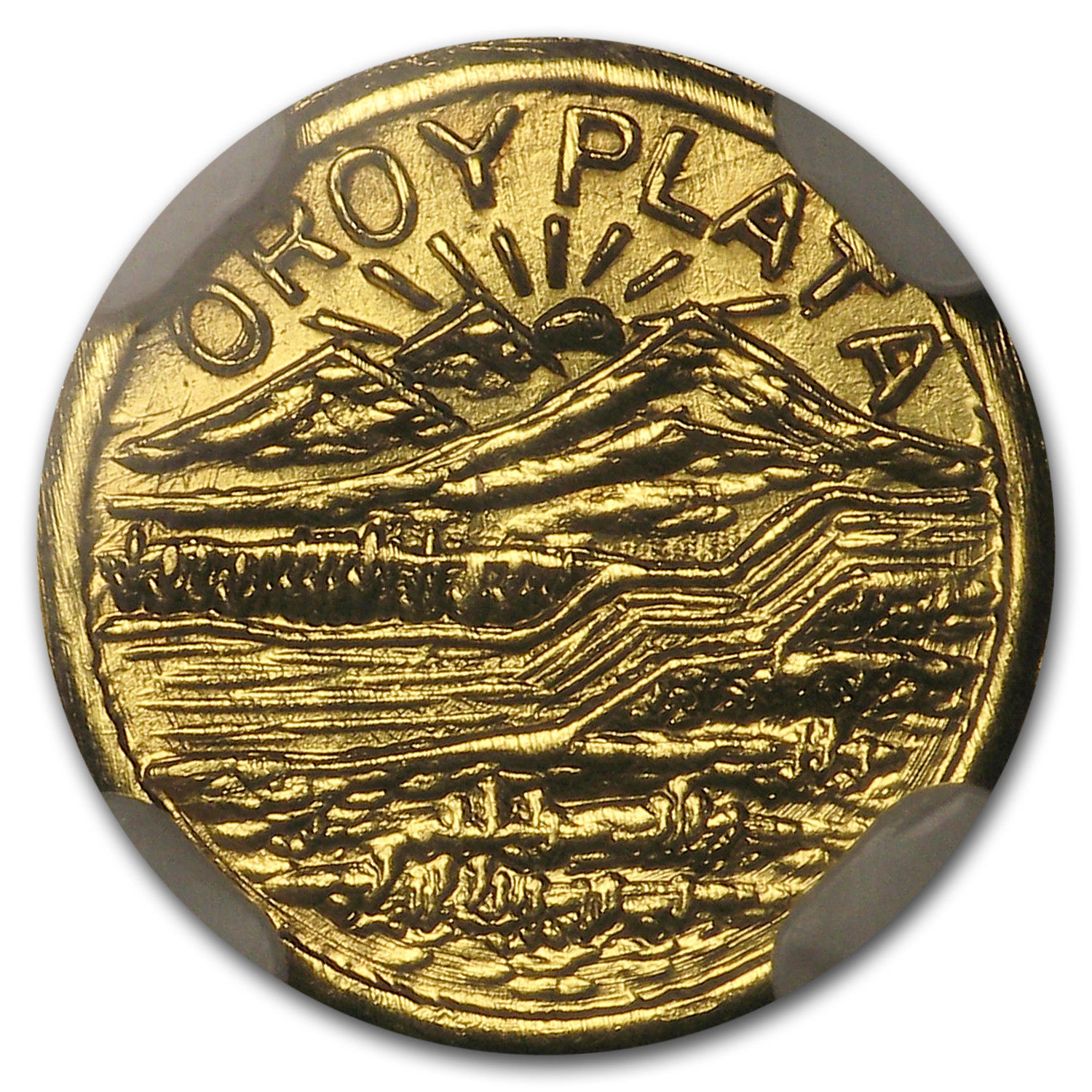 1914 Indian Round Half Dollar Montana Gold MS-67 NGC