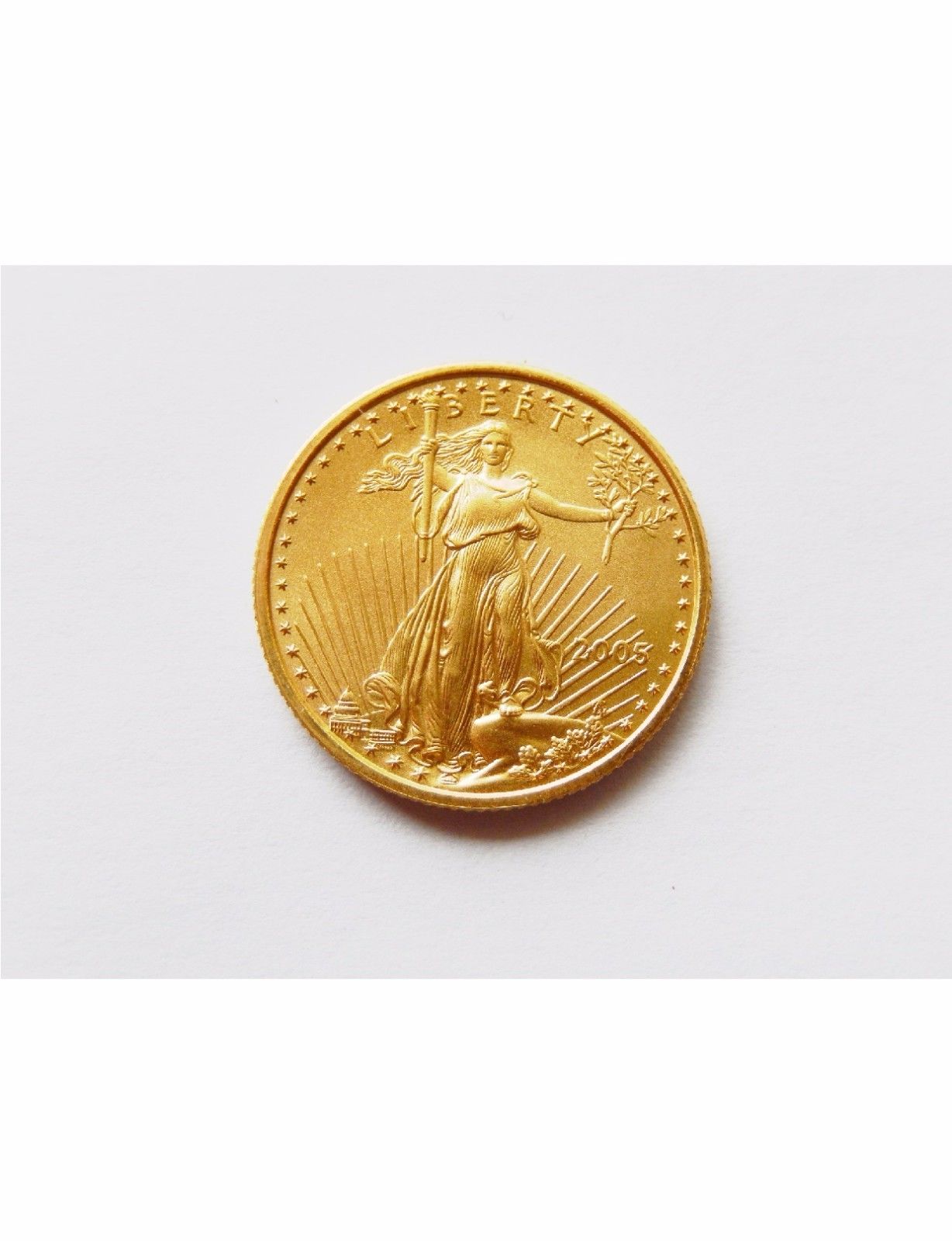 2005 1/4 oz AMERICAN $10 GOLD EAGLE bullion BUSINESS coin UNCIRCULATED