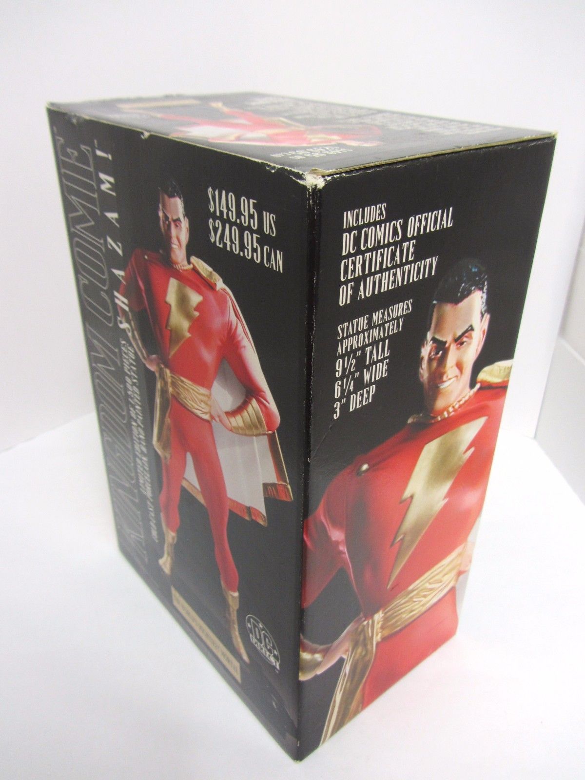 Shazam Limited Statue ~ 338/1500 ~ Sculpted by Alex Ross ~ 2001 DC Direct