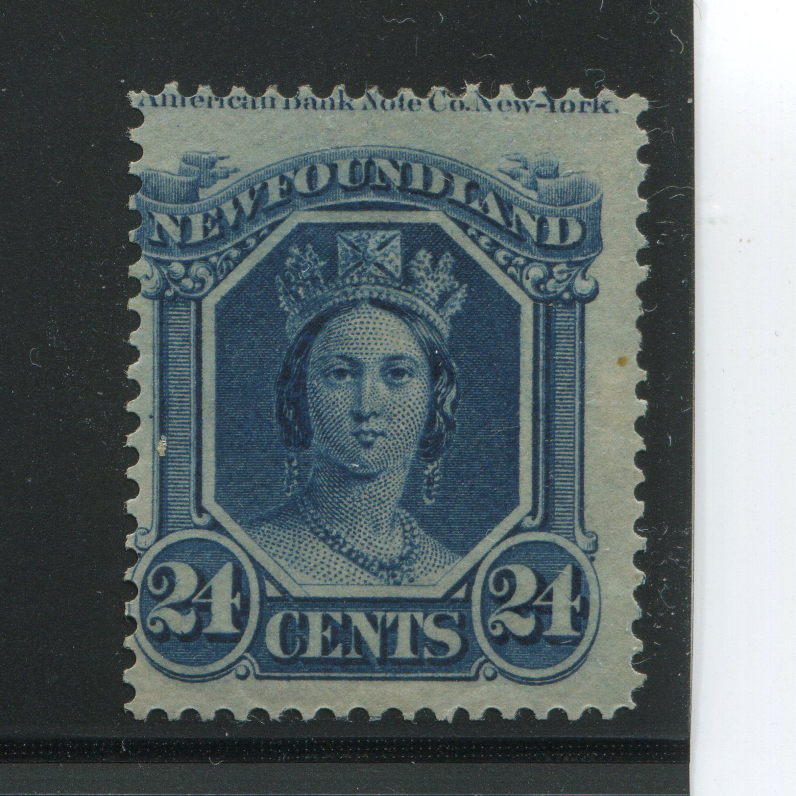 Newfoundland 1865 Queen 24c Scott # 31 Mint SCV $75