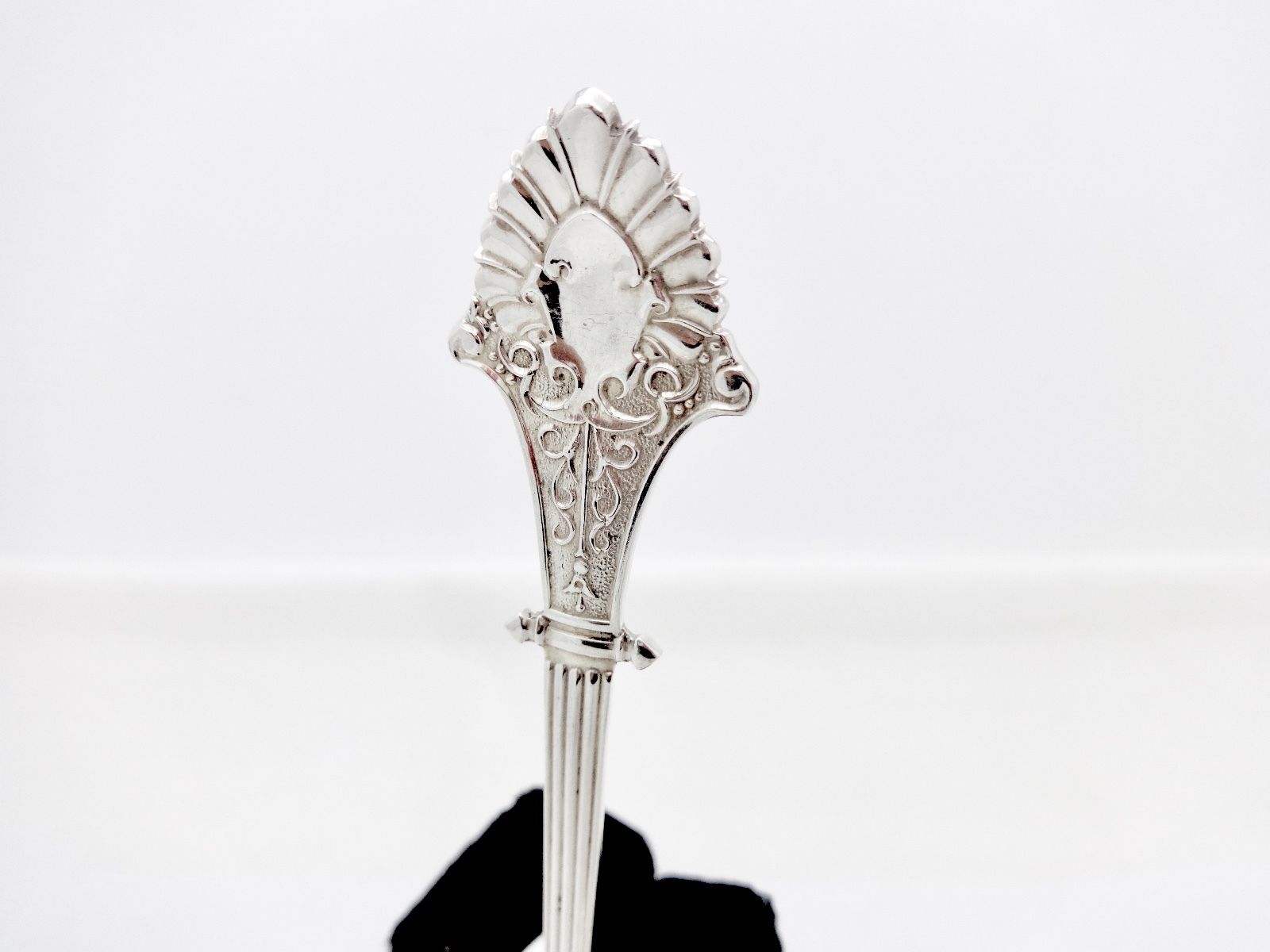 RARE SET 6 ANTIQUE GORHAM LOUIS XIV STERLING SILVER TARRAPIN FORKS,5 7/8"