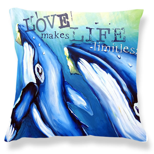 DEBORAH BROUGHTON ART Throw Pillow Cushion COVER 45x45cm Australia Animal Series