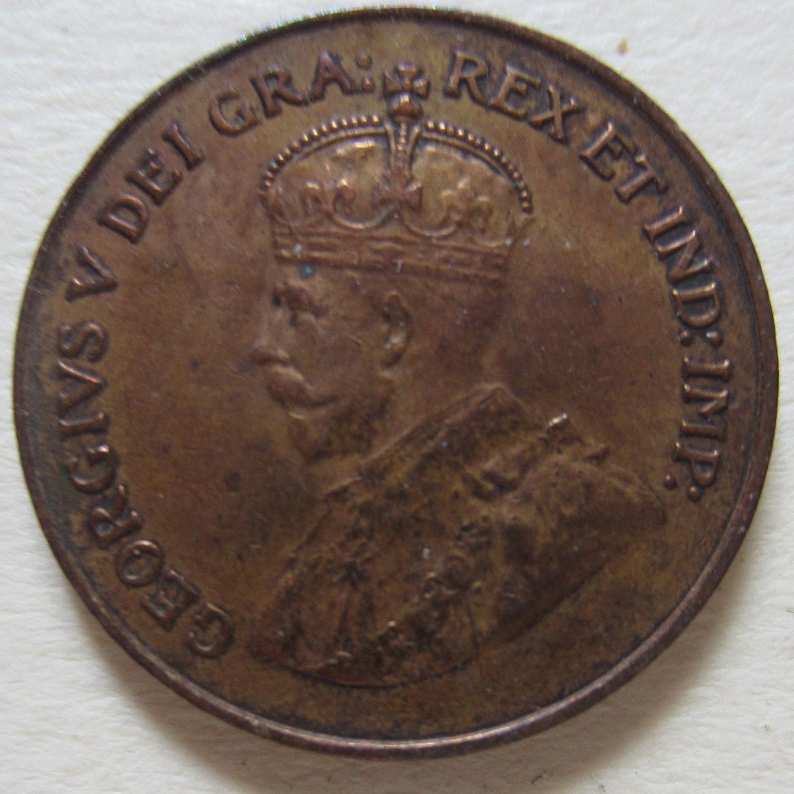 1921 Canada Small Cent Coin. BETTER GRADE (RJ361)