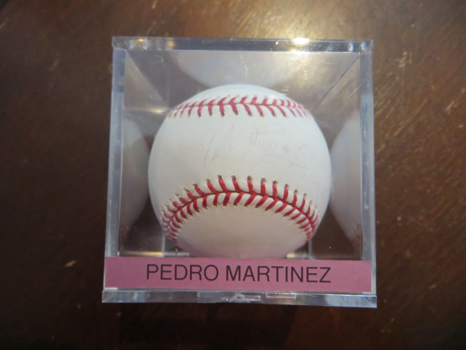 PEDRO MARTINEZ autographed signed auto baseball All Star  RED SOX METS EXPOS HOF