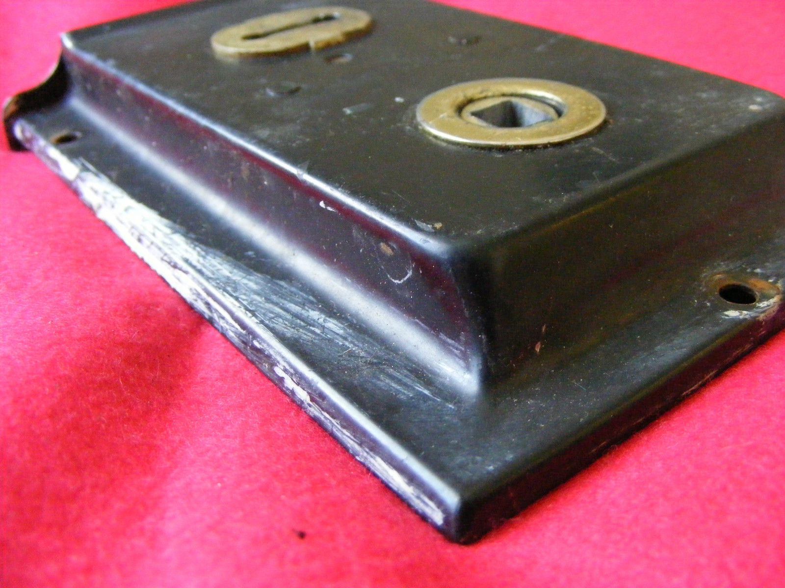 1 Inner Door Latch Lock Antique Vintage 1930's #1 Key Lock.