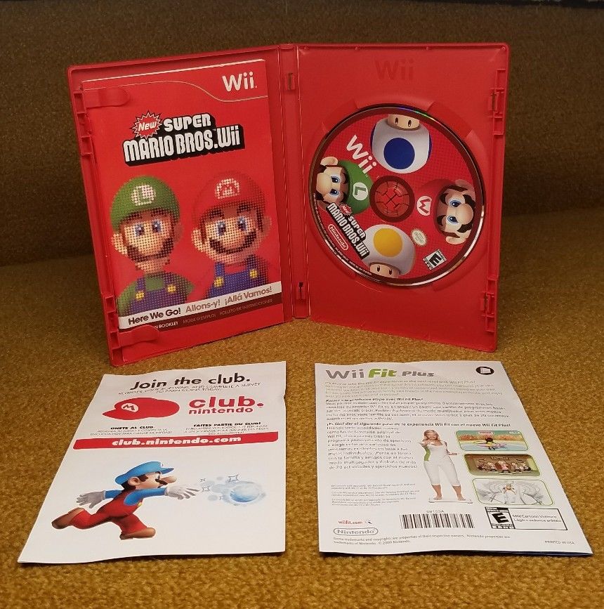 New Super Mario Bros. Wii (Nintendo Wii, 2009)