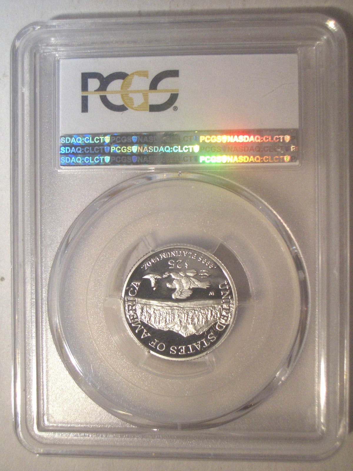 2002-W $25 PLATINUM * PCGS PR70 DCAM Proof * $575++ Liberty EAGLE * NO Toning !!