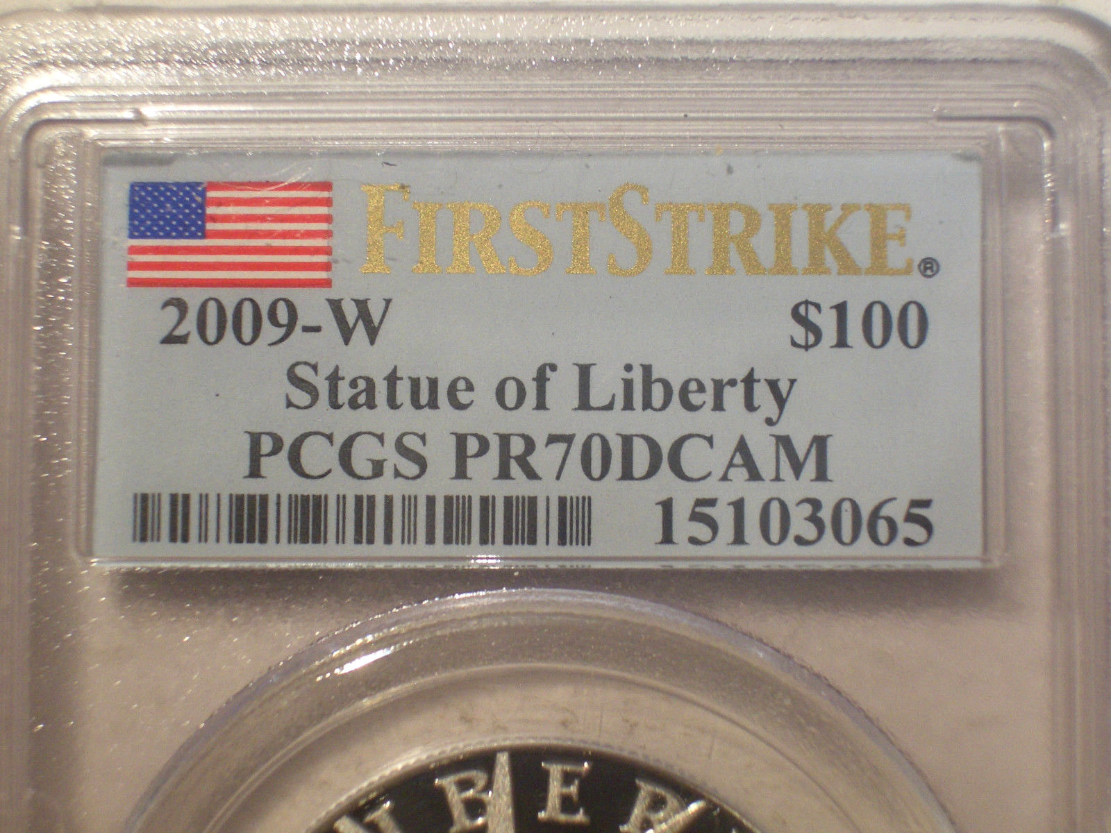 2009-W $100 PLATINUM * PCGS PR70 DCAM Proof FIRST STRIKE * $3,100+ Liberty EAGLE