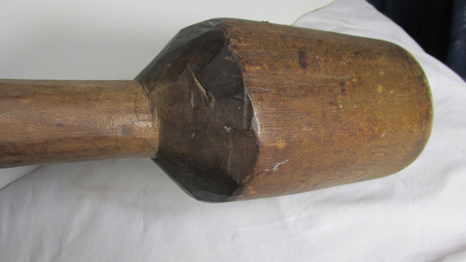 Primitive Antique Cabbage Sauerkraut Kraut Tamper Stomper 26" Wood Pestle