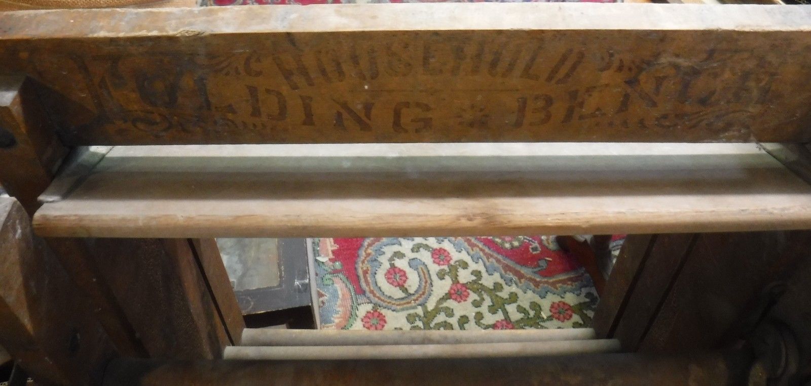 American Wringer Company Washing Machine Household Folding Bench Antique