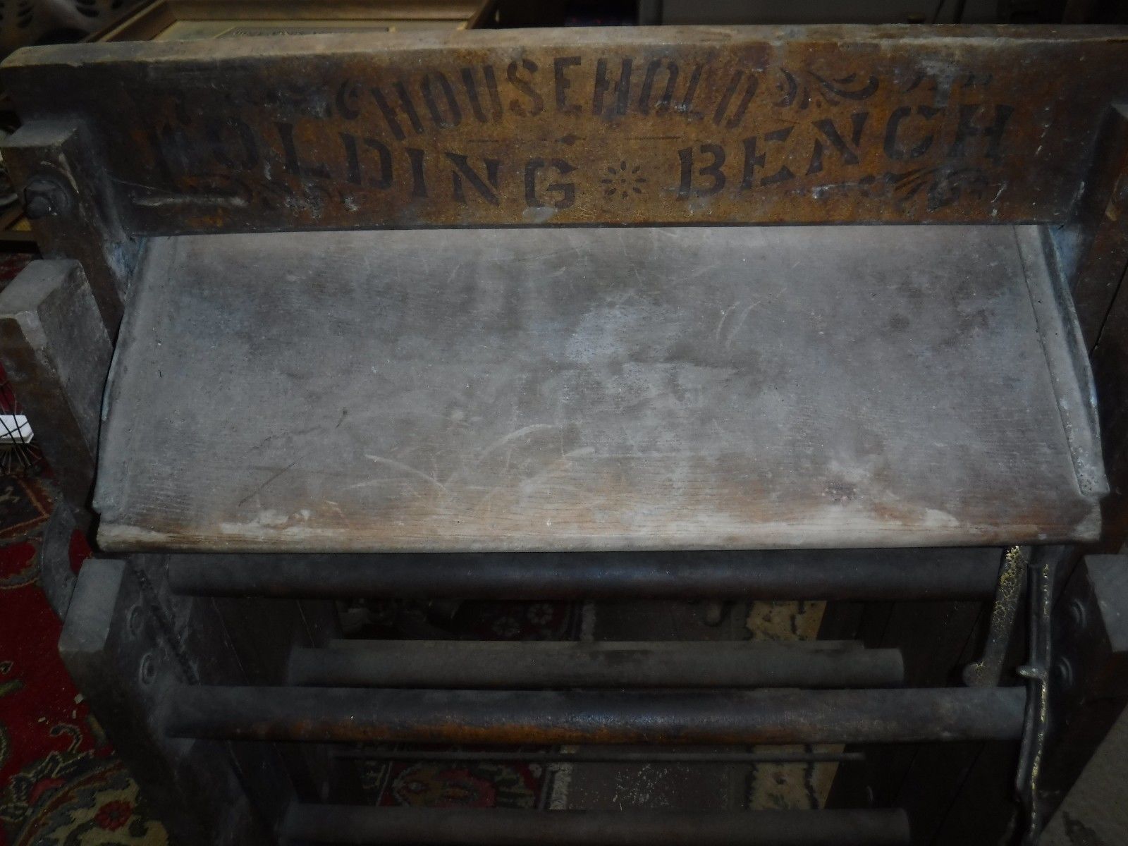 American Wringer Company Washing Machine Household Folding Bench Antique