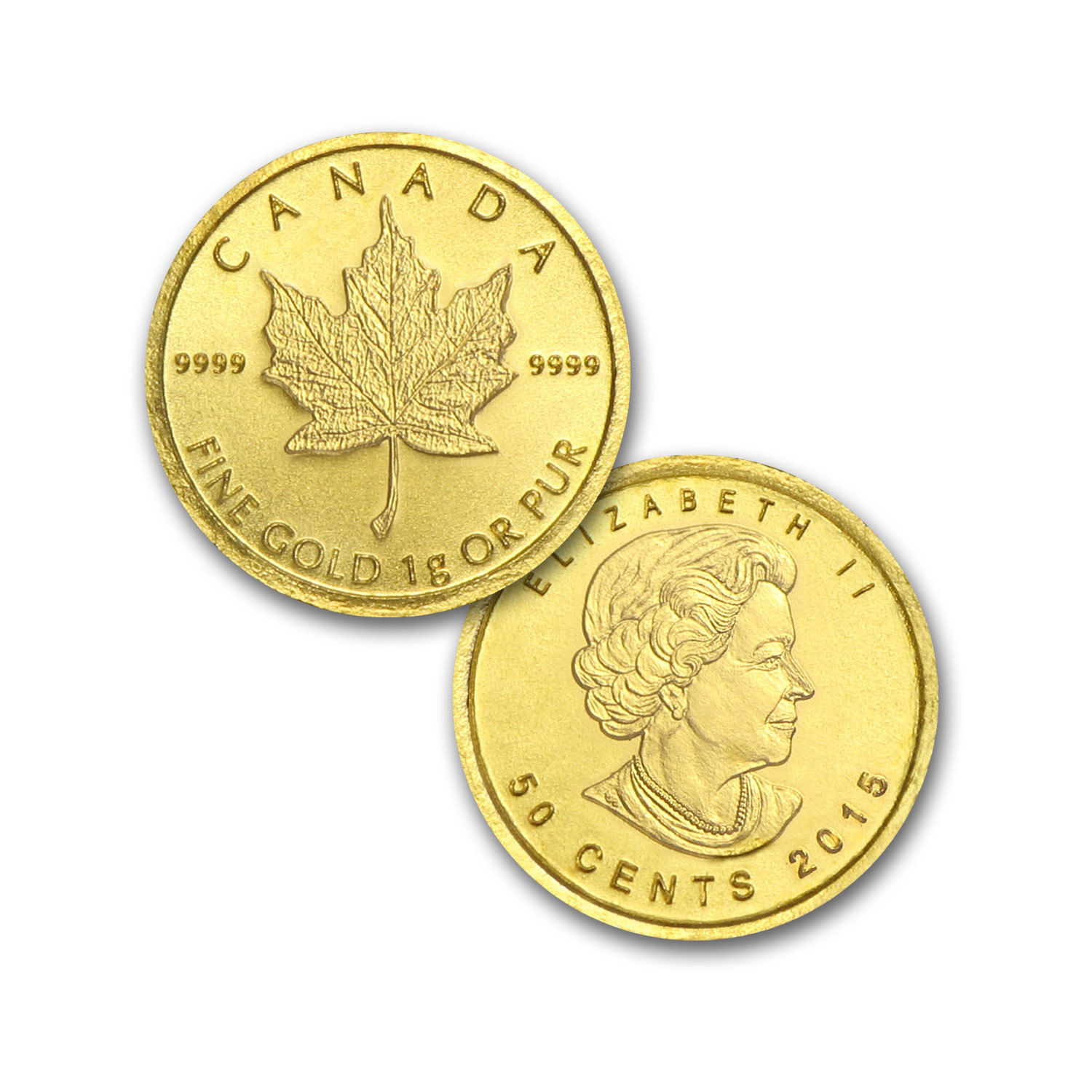 2015 25x 1 gram Gold Maple Leafs - Maplegram25™ (In Assay Sleeve) - SKU #86165