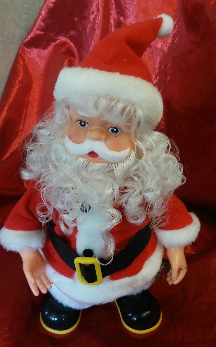 Dancing Animated Christmas Santa Claus 12" Toy Mine U-9148