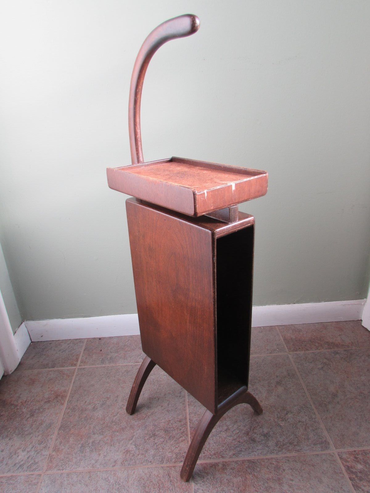Original Vintage Mid Century Modern Butler Telephone Stand/Table Danish Style