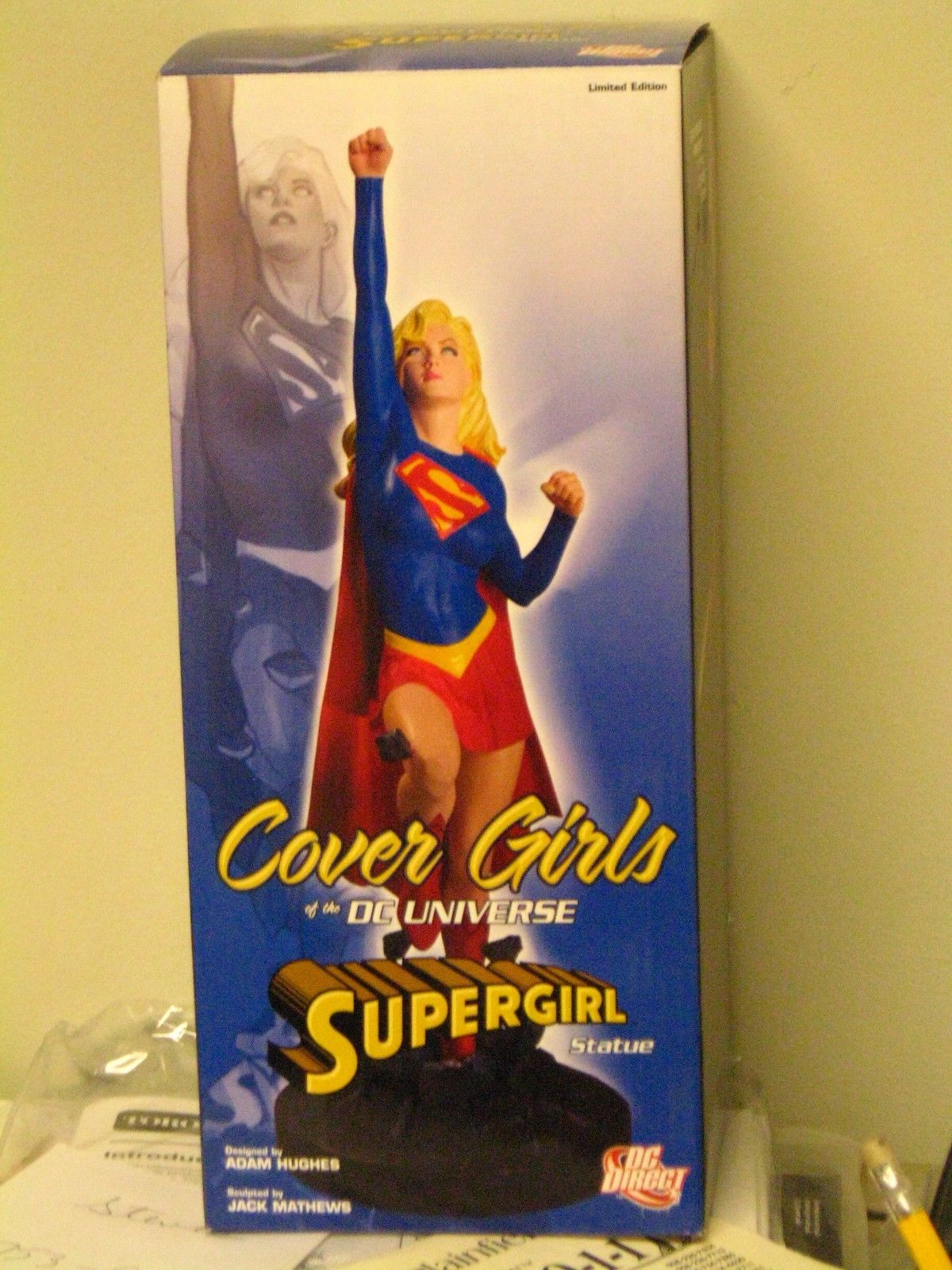 COVER GIRLS OF THE DC UNIVERSE SUPERGIRL LIMITED EDITION STATUE-MIB
