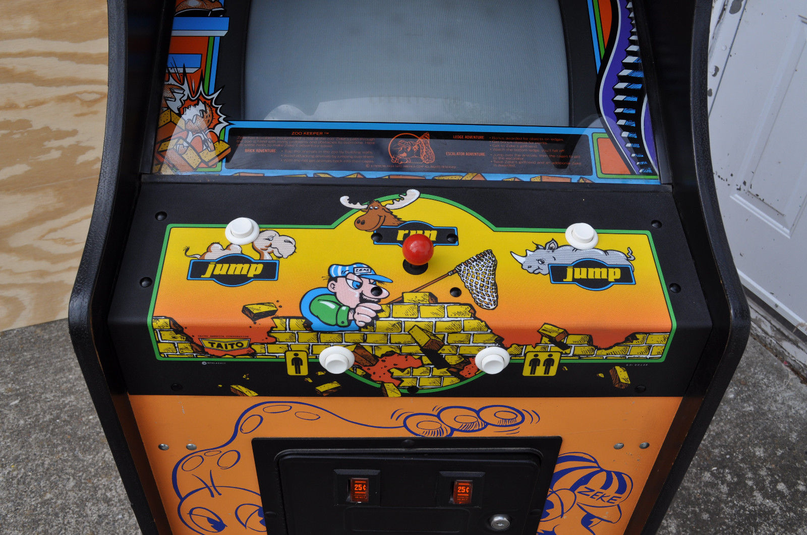 ZOO KEEPER Video Arcade Game by Taito