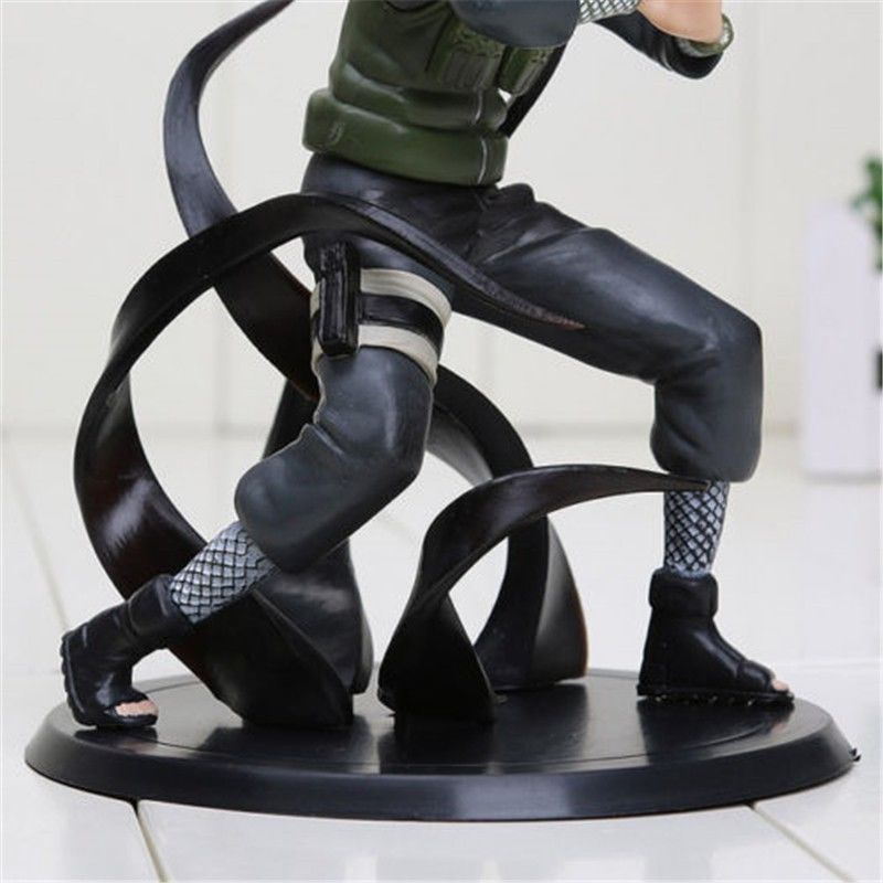 2pcs Set Anime Naruto Nara Shikamaru & Hatake Kakashi PVC Figures 16cm/6" No Box