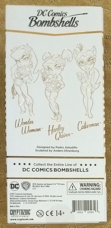 2017 SDCC Exclusive Cryptozoic DC Bombshells Golden Goddess #96/250 Wonder Woman