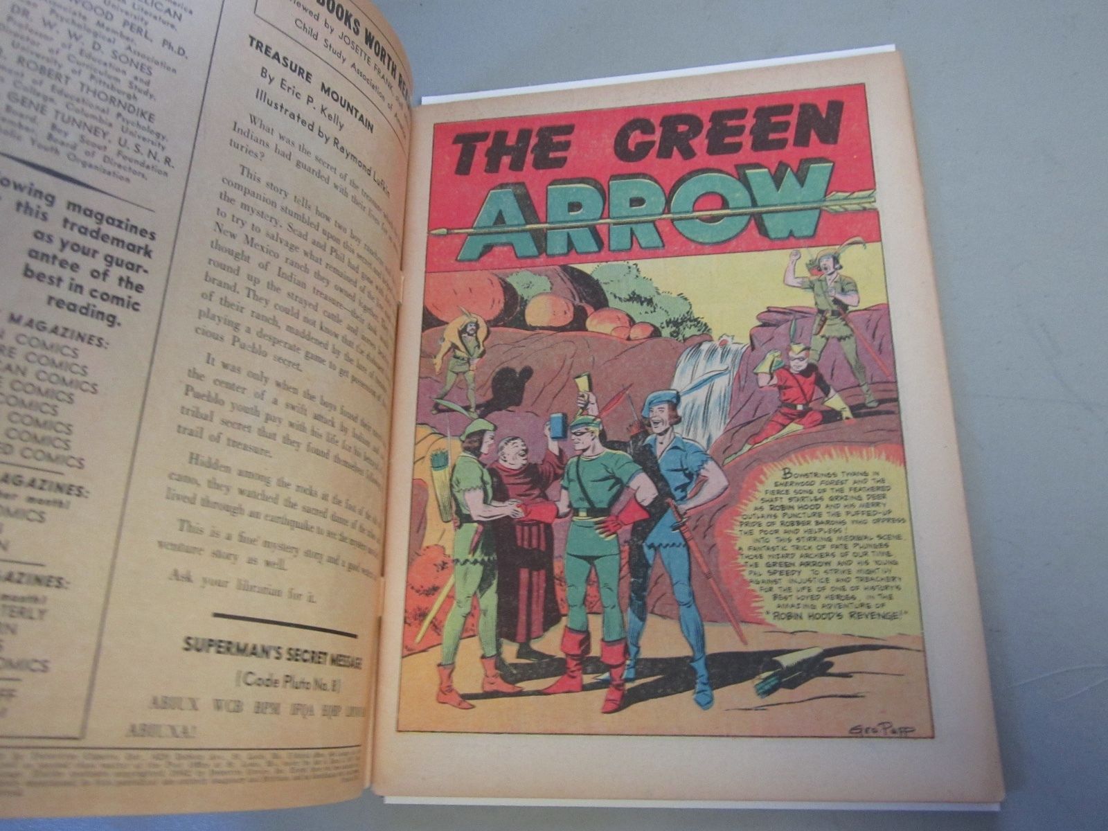 MORE FUN COMICS #82 COMIC BOOK 1942  Green Arrow Cover