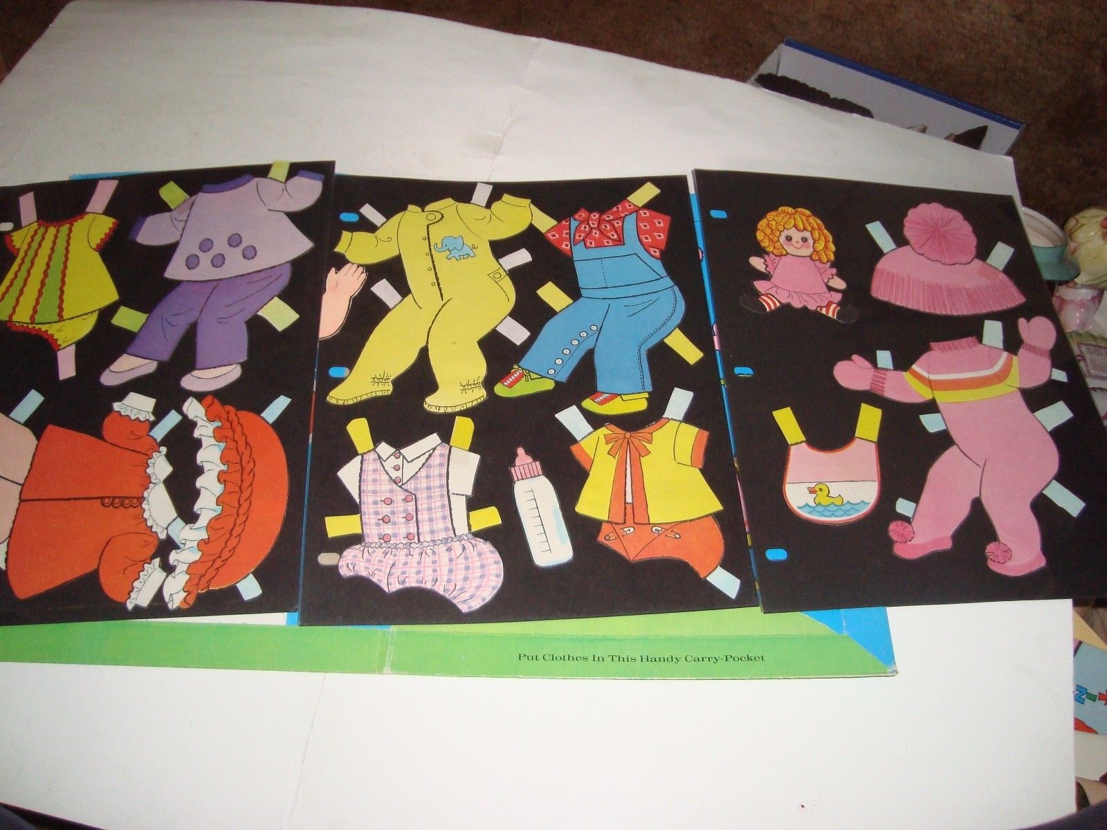 Baby Bumpkins paper dolls 1969  Whitman Publishing CO