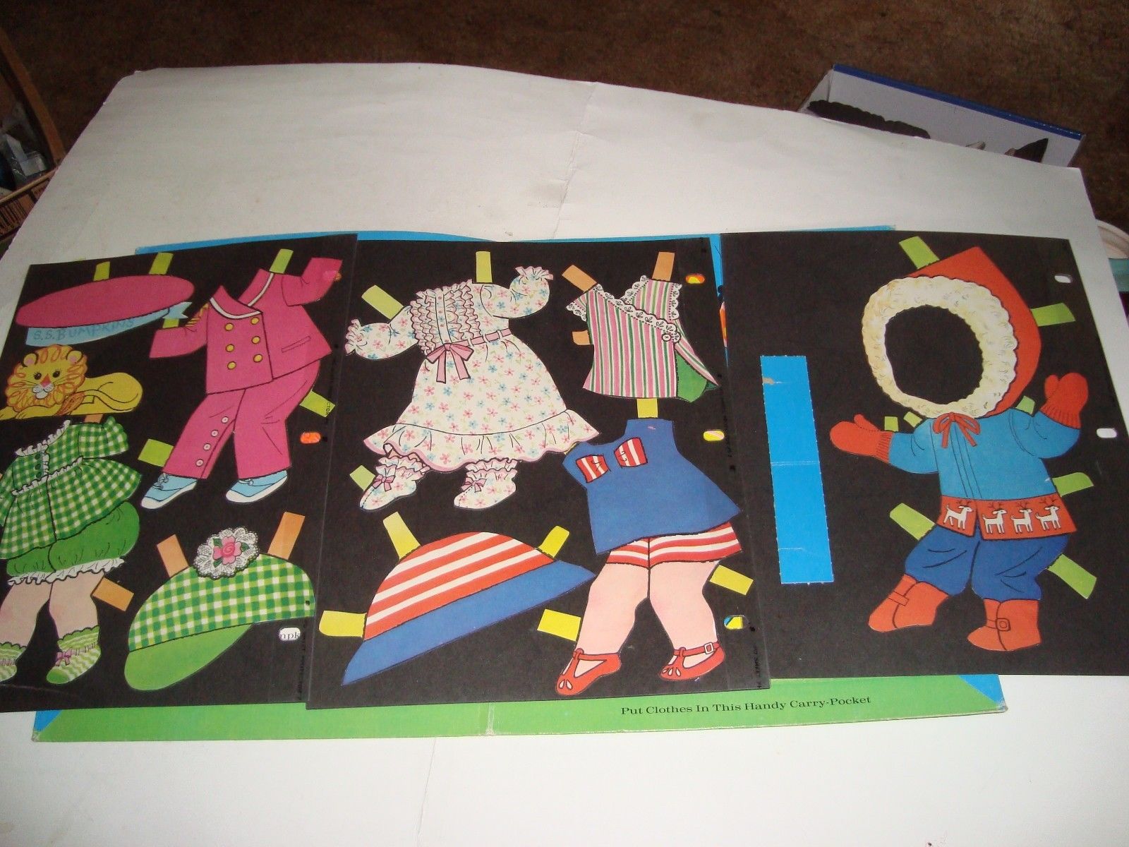 Baby Bumpkins paper dolls 1969  Whitman Publishing CO