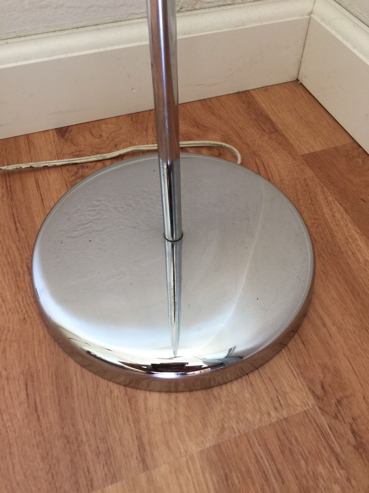 Vintage Chrome Floor Reading Lamp Kovacs Mid Century Sonneman