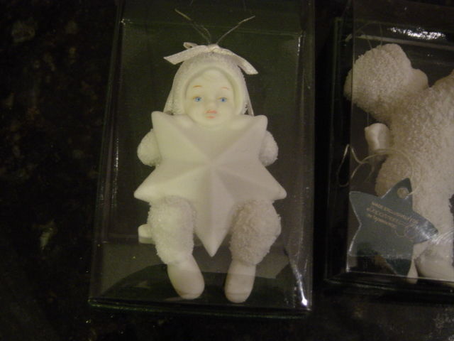 VINTAGE DEPT 56 SNOWBABIES Lot of 3. Figurines Collectible