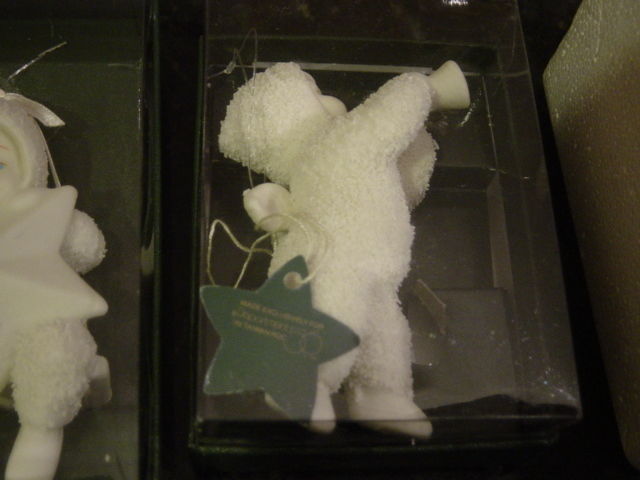 VINTAGE DEPT 56 SNOWBABIES Lot of 3. Figurines Collectible