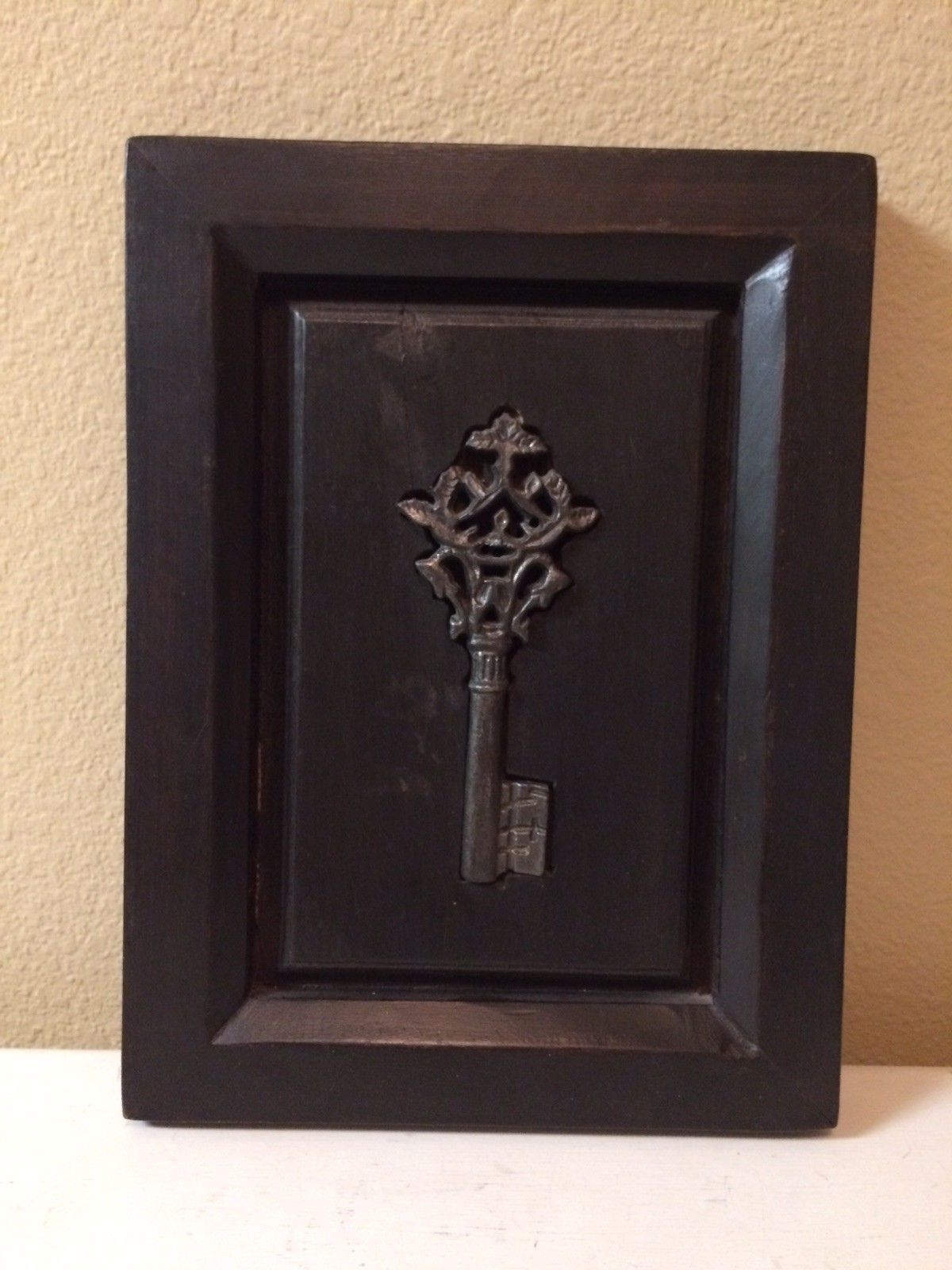 Wood Key Frame art, 9 by 12