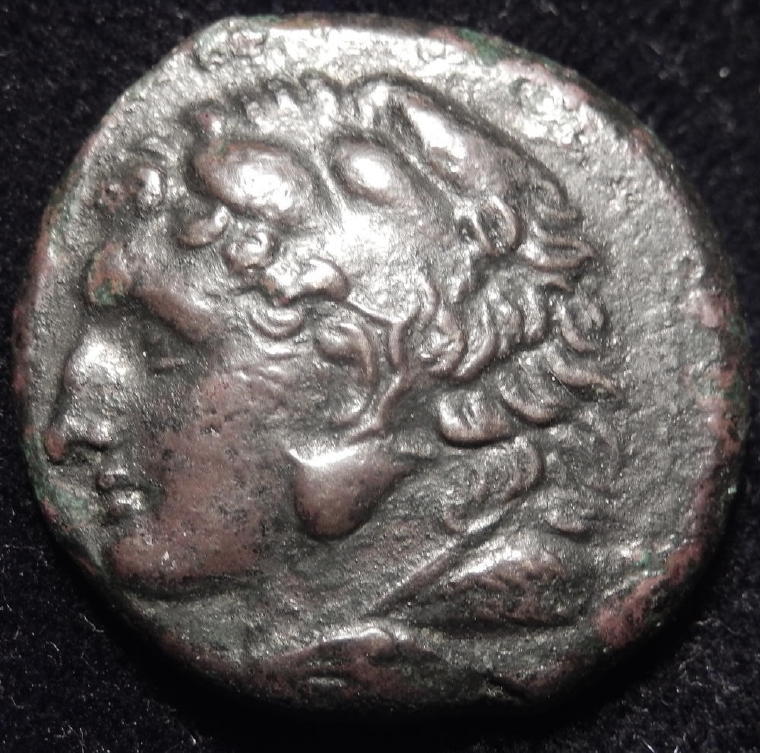 MORTOWN SICILY Syracuse Pyrrhos (Ca 278 BC) AE22 Hercules + Lion Head Athena