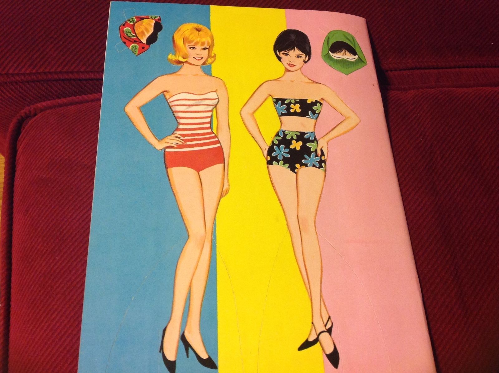 Artcraft paperdolls 3 books Fashion Land, Ballet, Toodles